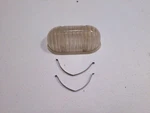 1953 Pontiac Backup Reverse Light Clear Lens & Trim Guide B2 Igc 5940663 1954. Fixed Price $29.58.
