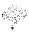 Genuine Mopar Tail Lamp Left 68639089AB. Fixed Price $535.90.