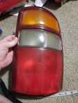 2000 2003 Suburban Tahoe Drivers Right Rear Taillight 166-01805R. Fixed Price $34.00.
