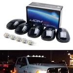 5PC Set Smoked Lens Truck Cab Roof Lights W/ White Led Bulbs For Suv 4X4. Fixed Price $34.09.