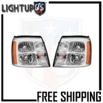 Headlight Lamp Pair (left And Right Set) For 03-06 Cadillac Escalade. Fixed Price $303.52.