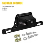 12V Dc Bracket-mount Dot Led License Plate For Light Trailer Utv Truck Black. Fixed Price $15.99.
