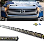 108W 36" Led Light Bar W/ Hood Scoop Bulge Mounting Wiring 14-21 Toyota Tundra. Fixed Price $146.09.