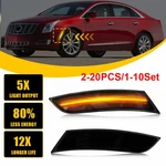 For 2013-2017 Cadillac Xts Turn Signal Led Side Marker Light Front Fender Lamps. Fixed Price $196.64.