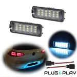 2X Blue Led License Plate Light For Volkswagen, Porsche, Audi Q7, 3D0943021A. Fixed Price $19.99.