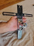 1938-41 Buick Accessory License Light W/plate Bracket Oem Guide 922051. Fixed Price $90.00.