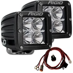 Rigid Industries 202213 D-series Led Lights Pair Of Dually Spot Projection. Fixed Price $279.99.