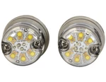 Buyers 8891326 Amber Led Snap-in Strobe Lights W/ Hidden Flashers 25' Cable. Fixed Price $163.10.