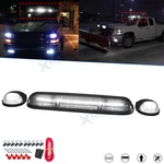 Smoked White Led Cab Roof Marker Running Lights For Chevy Gmc Sierra 2002-2007. Fixed Price $49.99.