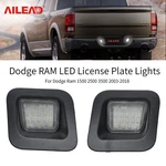 For 03-18 1500 2500 3500 Dodge Ram Led License Plate Lamp Clear Lens Easy Instal. Fixed Price $12.95.