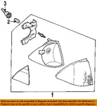 Ford Oem 87-02 Continental Park Side Lamps-marker Bulb E7ZZ13466B. Fixed Price $40.80.