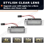 Led License Plate Lights For Chevy Corvette Impala Cadillac Cts Xts Buick Gmc 2X. Fixed Price $14.93.