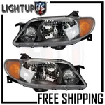 Headlight Headlamp Pair Left Right Set For 01-03 Mazda Protege. Fixed Price $131.80.