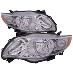 Headlights Capa Left Right Pair Fits 2009-2010 Toyota Corolla Japan Built Chrome. Fixed Price $245.95.