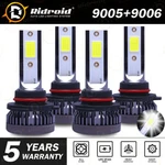 9005+9006 Combo Led Headlight 240W 30800LM High/low Beam 6000K White Bulbs Kit. Fixed Price $16.98.