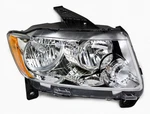 Oem Right Passenger Side Halogen Headlamp For Jeep Compass 68088868AD Chrome. Fixed Price $299.99.