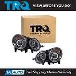 Trq Headlight Assembly Set Fits 2007-2009 Mercedes-benz E320 E350 E550 E63 Amg. Fixed Price $324.95.