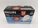 14 Philips Duramax Soft White Longer Life 60W Light Bulbs A19 - Tested + Working. Fixed Price $65.00.