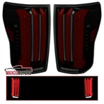 Black/smoke Led Tail Lights Fits 2007-2013 Toyota Tundra Sequential Signal Lamps. Fixed Price $193.49.