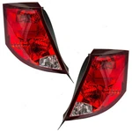 For 2003-2007 Saturn Ion Rear Tail Lights Driver And Passenger Side Pair. Fixed Price $101.86.