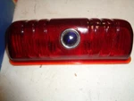 Nos Glass Lynx Eye Blue Dot Stop Lamp Lens 1946-1948 Dodge B-519. Fixed Price $15.00.