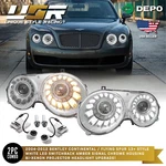 Facelift Dual Color Led Drl Projector Headlight For 2004-10 Bentley Flying Spur. Fixed Price $2199.95.
