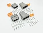 2X Pin Deutsch DTM04-12P DTM06-12S Waterproof Connector & Terminal Kit. Fixed Price $22.99.