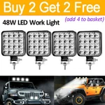 12-24V Led Work Bar Flood Spot Lights Driving Lamp Offroad Car Truck Suv. Fixed Price $8.36.