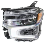 Oem Left Driver Side Led Headlamp For Chevy Silverado 1500 Black Bezel 85606134. Fixed Price $550.00.