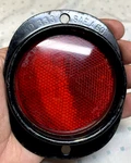 Vintage Black Stratolite Red No. 38 Reflector Lens Kd 333 Sae 60. Fixed Price $11.95.
