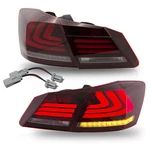 Customized Red Clear Led Tail Lights W/drl Sequential Turn Sig. For 13-15 Accord. Fixed Price $197.99.