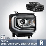 Hid/xenon Headlight Assembly W/ Bulb For 2016-2018 Gmc Sierra 1500 Passenger Rh. Fixed Price $136.99.