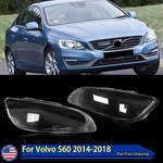 Fit Volvo S60 2014-2018 Pair Front Clear Headlight Covers Lens Replacement Shell. Fixed Price $79.64.