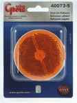 Grote 40073 5 Yellow 2 1 Round Stick On Reflector. Fixed Price $8.56.