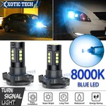 2X 8000K Ice Blue 15-SMD PY24W Led Bulbs Bmw Ford Lincoln Turn Signal Light. Fixed Price $16.96.