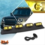 Universal 4X4 Off-road Amber Lens Roof Top Mounted Cab Fog Light Lamp W/switch. Fixed Price $67.89.