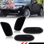 4X Smoke Front & Rear Side Marker Reflector Light For 2006-2008 Mazda MX-5 Miata. Fixed Price $99.99.