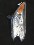 Passenger Headlight Hatchback Note Silver Surround Fits 14-16 Versa 235026. Fixed Price $210.00.