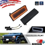 Smoked Switchback Led Drl Signal Lights For 84-96 Jeep Cherokee & 86-92 Comanche. Fixed Price $59.99.