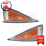 Corner Light Set Of Left & Right For 1995-1999 Chevrolet Cavalier BASE,LS,Z24. Fixed Price $29.99.