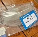 Chevy Clear Parking Light Lenses Pair New Danchuk 1955 Chevrolet. Fixed Price $14.99.