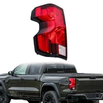 Left Tail Light Assembly Halogen Black For Chevrolet Colorado 2023 2024 2025. Fixed Price $156.99.