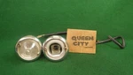 Pair Guide F-45 B-29 Parking Light Bezels Long Shaft 1950-1952 Cadillac. Fixed Price $85.00.