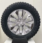 20" Chrome Rst Wheels Rugged Terrain Tires Tpms For Chevy Silverado Tahoe Set 4. Fixed Price $2429.00.