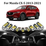 11X Interior Led Lights Package For Mazda CX-5 2013-2024 + License Plate. Fixed Price $12.98.