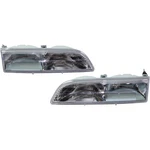 Driver And Passenger Headlights Ford Thunderbird 1989-1993 Halogen W/ Bulb/s. Fixed Price $107.00.