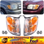 Right+left Side Halogen Turn Signal Lights Assembly For 2001-2004 Toyota Sequoia. Fixed Price $49.73.