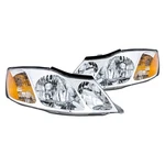 Headlight Set For Toyota Avalon 00-04 Lh Rh Front Factory Halogen 114-58608R. Fixed Price $146.06.