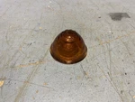 Vintage Glass Amber Lens Beehive Saf-t-ray 1/2 Marker Lamp Early Light. Fixed Price $21.00.