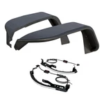 Aries Front Fender Flares W/ Led Lights Black Aluminum For Wrangler Jl Gladiator. Fixed Price $715.99.